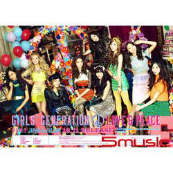 第三張日文專輯「LOVE ＆ PEACE」(台壓藍光初回盤)