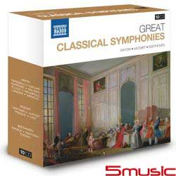 《拿索斯25週年系列》最受歡迎的古典樂派交響曲(10CD)