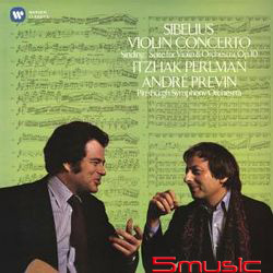 帕爾曼經典之聲21─西貝流士：D小調小提琴協奏曲 ＆辛定：A小調組曲