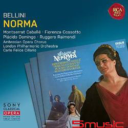 貝里尼：諾瑪3CD(索尼經典歌劇系列)