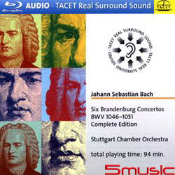 巴哈 - 布蘭登堡協奏曲全集(藍光CD)