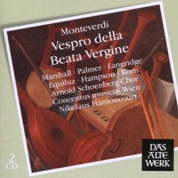 DAW古樂系列-蒙台威爾第：聖母晚禱 2CD