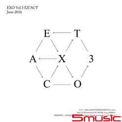 第三張正規專輯「EX`ACT」(韓國進口中文版/Lucky One版)