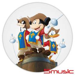 三劍客 12吋圖膠 (米奇90周年限定)