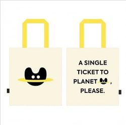 太空貓星球帆布袋