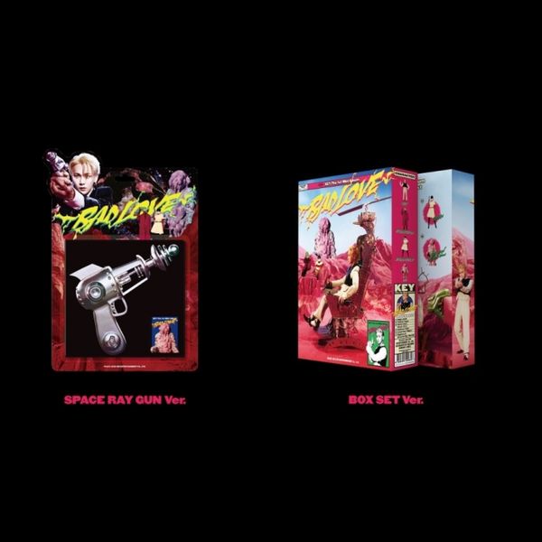 (SPACE RAY GUN版＋BOX SET版)第一張迷你專輯「BAD LOVE」