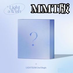 (MMT/Light版)第二張單曲「Light a Wish」(韓國進口)