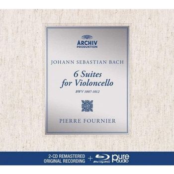 巴哈:無伴奏大提琴組曲 (2 CD + 1 Blu-ray CD)