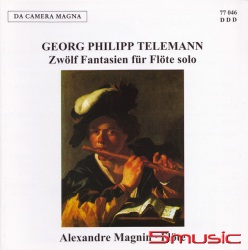 泰勒曼:十二首長笛幻想曲獨奏