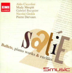 薩替:芭蕾＆歌曲等珍稀作品(20世紀名曲系列)