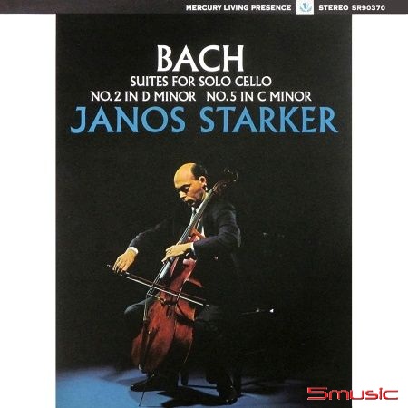 巴哈：無伴奏大提琴組曲，第2＆5號(黑膠)