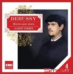法柏演奏德布西鋼琴作品全集  4CD