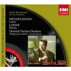 孟德爾頌＆洛威:藝術歌曲集 (世紀原音系列196)
