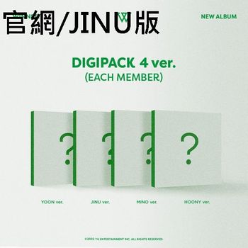 (官網JINU版)第四張迷你專輯「HOLIDAY(DIGIPACK ver.)」(韓國進口版)