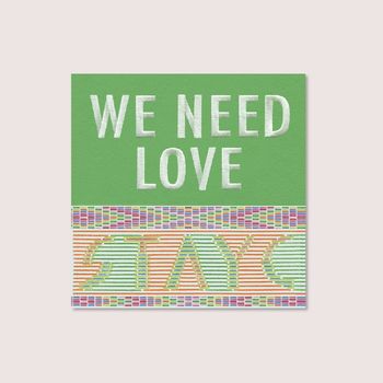 (綠色/POWER版)第三張單曲「WE NEED LOVE」(韓國進口版)