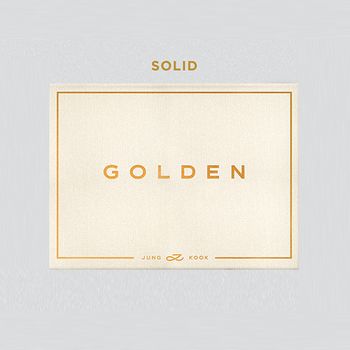 (SOLID版)個人專輯「GOLDEN」(韓國進口版)