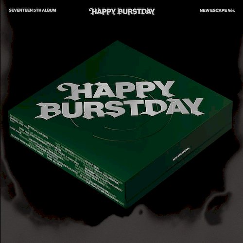 (NEW ESCAPE版/深綠色)第五張正規專輯「HAPPY BURSTDAY」(韓國進口版)