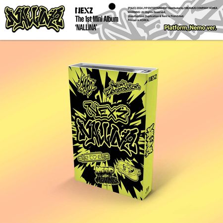 第一張迷你專輯「NALLINA(PLATFROM_NEMO VER.)」(韓國進口版)