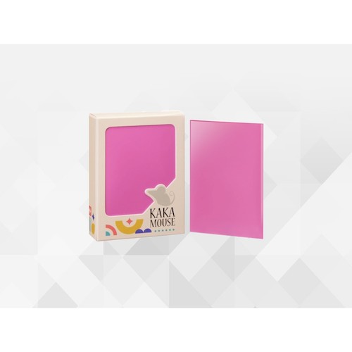 鼠卡卡 磨砂卡套(桃紅) 66*91mm