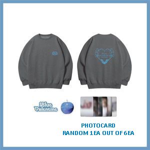 [BLUE VALENTINE]-長袖T恤&DIY補片布組(韓國進口)