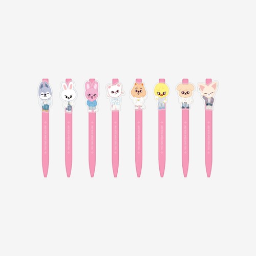 [SKZ 5`CLOCK]-SKZOO角色圓珠筆(韓國進口)