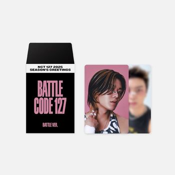 [2025 SM ARTIST SG]-(A VER./黑)隨機小卡組(韓國進口)