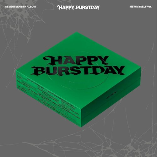 (NEW MYSELF版/淺綠色)第五張正規專輯「HAPPY BURSTDAY」(韓國進口版)