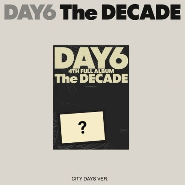 ((黑色/CITY DAYS版)第四張正規專輯「The DECADE」(韓國進口版)