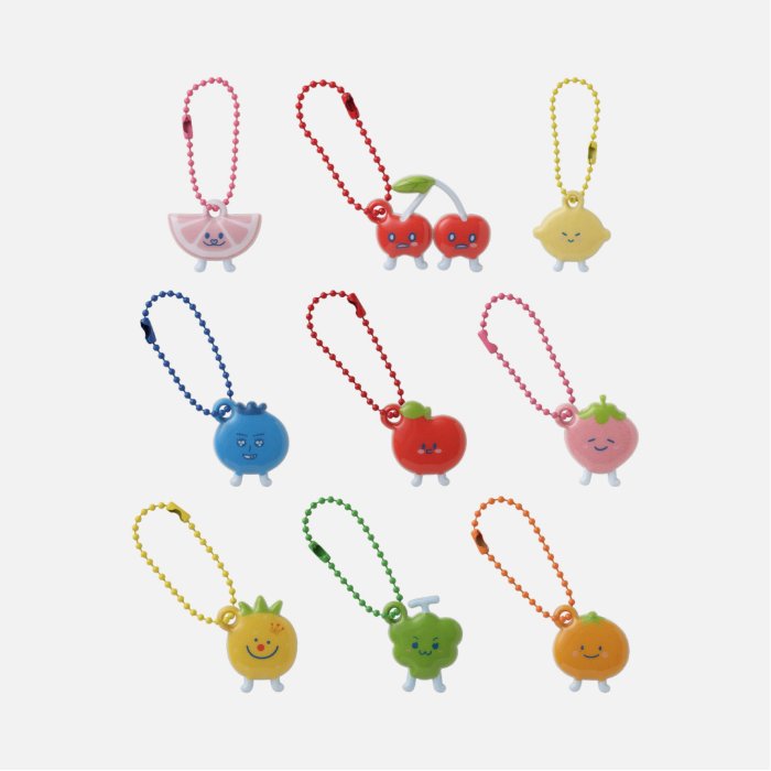 [GRAND OPENING! SJ MARKET]-隨機軟鑰匙圈(韓國進口)