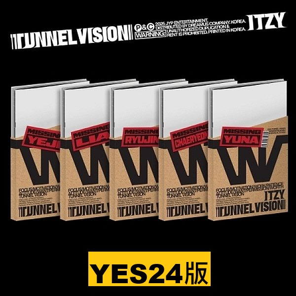 (YES24/隨機版)TUNNEL VISION(Member Ver.)(韓國進口版)