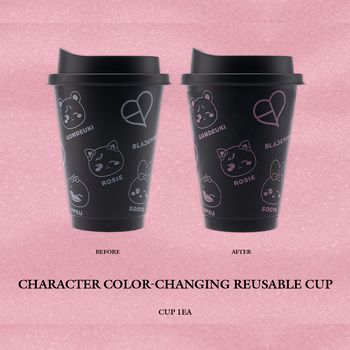 [DEADLINE IN GOYANG]-角色感溫變色環保杯(韓國進口)