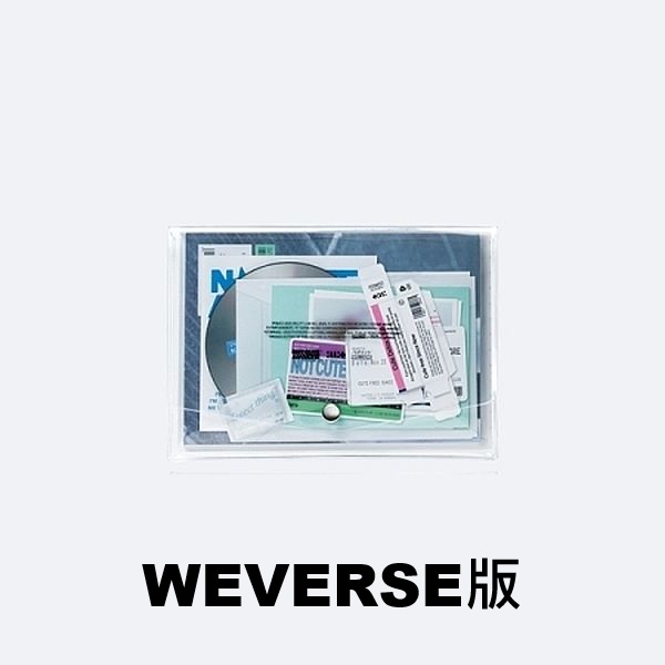 (WEVERSE/NOT CUTE版)第一張單曲「NOT CUTE ANYMORE」(韓國進口版)