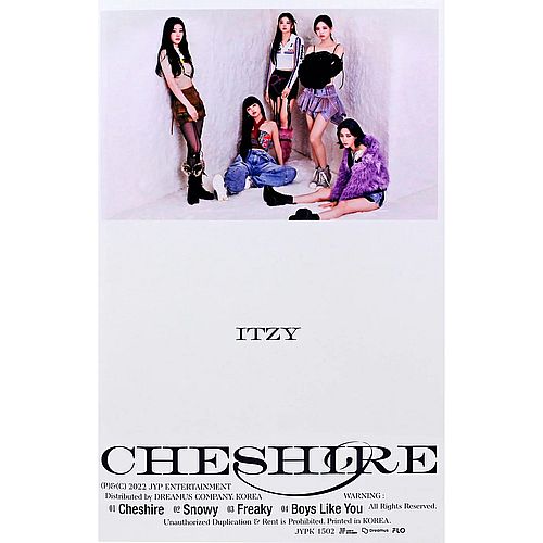 (2版)專輯「CHESHIRE(Standard Ver.)」(韓國進口版)