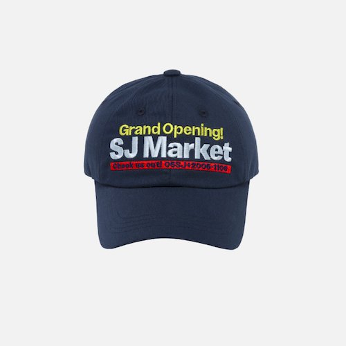 [GRAND OPENING! SJ MARKET]-(Navy)球帽(韓國進口)