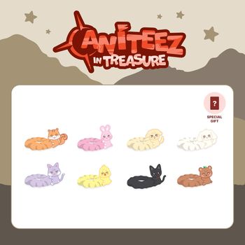 [ANITEEZ IN TREASURE]-手燈裝飾帶(韓國進口)