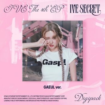 (GAEUL版)第四張迷你專輯「IVE SECRET(Digipack ver.)」