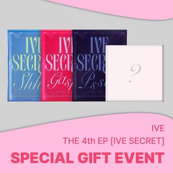 (MAKESTAR/隨機版)第四張迷你專輯「IVE SECRET」(韓國進口版)
