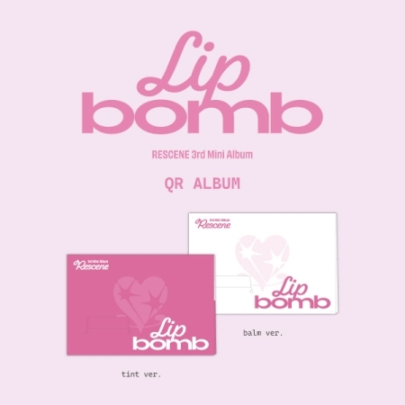 (隨機版)第三張迷你專輯「lip bomb(QR)(photocard ver.)」(韓國進口版)