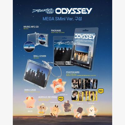 (MEGA COFFEE版)第一張正規專輯「ODYSSEY(MEGA SMini Ver.)」