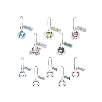 [KAKURENBO]-隨機迷你鑰匙圈(韓國進口)