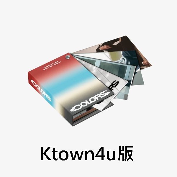 (Ktown4u版)第一張正規專輯「COLORS(Color Swatch Book ver.)」