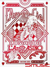 L`Arc~en~Ciel LIVE 2015 L`ArCASINO(2DVD+2CD台壓豪華盤)