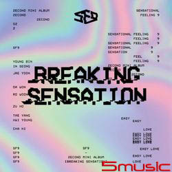 第二張迷你專輯「Breaking Sensation」(韓國進口版)