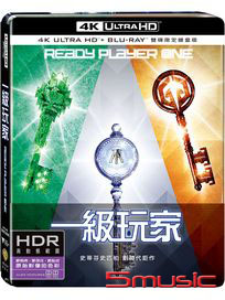 一級玩家-(UHD+BD雙碟限定鐵盒版)