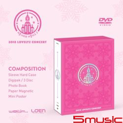 2018 LOVELYZ CONCERT DVD(韓國進口版)