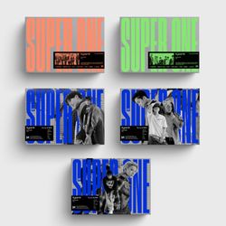 第一張正規專輯「SUPER ONE」(韓國進口版/五版合購版)