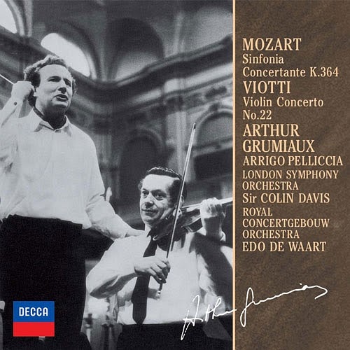 莫札特：交響協奏曲K.364&維歐提:小提琴協奏曲，第22號