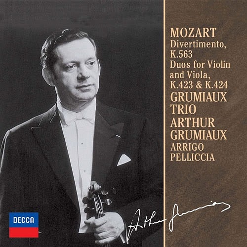 莫札特：嬉遊曲K.563&小提琴與中提琴二重K.423&424
