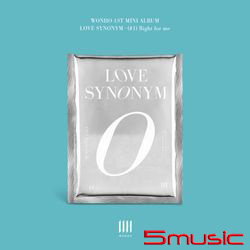 第一張迷你專輯「LOVE SYNONYM #1. RIGHT FOR ME」(韓國進口2版)