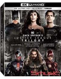 查克史奈德正義聯盟三部曲 UHD+BD 8碟(禮盒版)